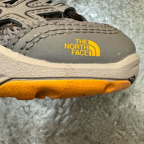 The North Face Kids' Gray and Orange Shoes - Picture 4 of 8